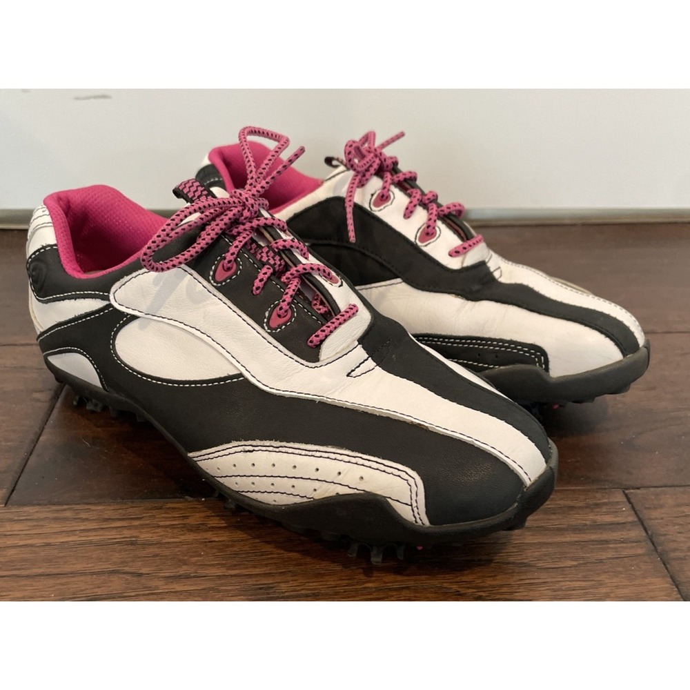 FootJoy LoPro Collection Shoes Womens 7.5M Golf Cleats Sneakers Multicolor